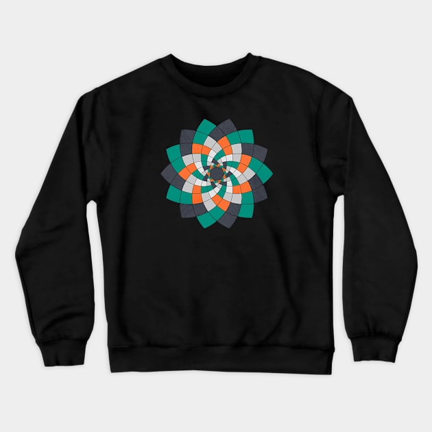 Lotus Flower Crewneck Sweatshirt by CelestialStudio